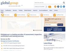Tablet Screenshot of globalgroup.net