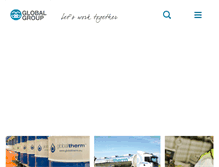 Tablet Screenshot of globalgroup.org
